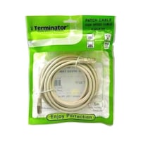 Terminator Cat 7 Patch Cable, 5M, White