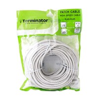 Picture of Terminator High Speed Patch Cord Cat7 Cable, 20M, White