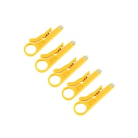 Rkn Network Utp Cable Cutter Pliers, Yellow, 5 Pcs
