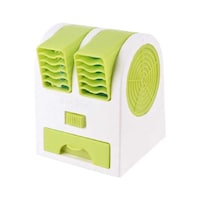Rkn Desk Usb Fan, Green &, White, 13.6X11.6X10.9Cm