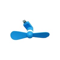 Rkn Mini Usb Fan For Apple Iphone 5/6, Blue