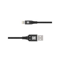 Picture of Promate Nylon Braided Usb 1.2M Cord With 2.4A Charge Cable Nervelink-I