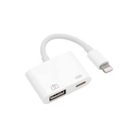 Picture of Rkn 2-In-1 Lightning Audio Converter With Otg Headphone Adapter For Iphone