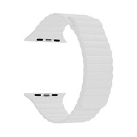 Picture of Hqpro Genuine Leather Loop Band For Apple Watch, 44Mm, White