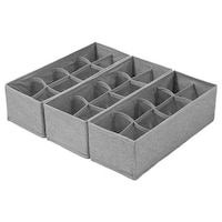 Picture of Double R Bags 8 Cell Collapsible Closet Storage Box, Pack of 3