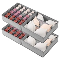 Picture of Double R Bags Collapsible Drawer Organizer, Pack of 4