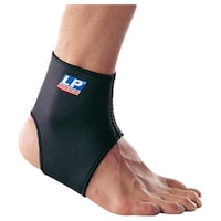 LP Super Premium Ankle Support, 650, Black, L