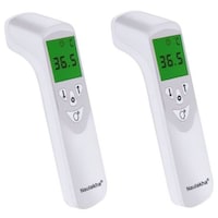 Naulakha Infrared Digital Thermometer, 406, White, Pack of 2