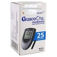 Picture of Dr. Morepen 25 Glucometer Strips, BG 03