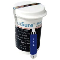 Picture of AccuSure Simple 50 Glucometer Strips 