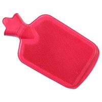 Coronation Deluxe Super Non-Electric Hot Water Bag, Red, 1.5 L