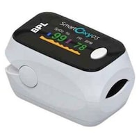 Picture of BPL Smart Fingertip Pulse Oximeter, OXY03, White