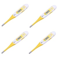 Picture of Dr. Morepen Flexible Tip Digi-Flexi Thermometer, White, Pack of 4