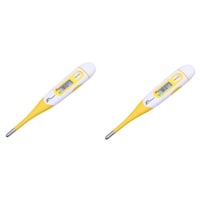 Dr. Morepen Flexible Tip Digi-Flexi Thermometer, White, Pack of 2