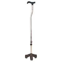 Picture of Flamingo Tripod Walking Stick, Black and Grey