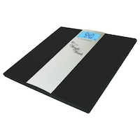 Dr. Morepen Ultra Slim Weighing Scale, DS 03, Black