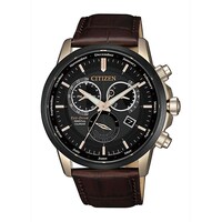 Picture of Citizen Eco-Drive Perpetual  Men's Sapphire Leather Watch - BL8156-12E