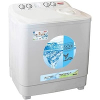 Picture of Nobel Twin Tub Semi Auto Washer, 7kg, NWM8001, White