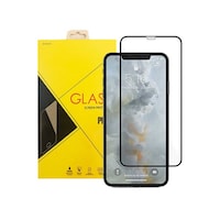 Picture of Rkn Tempered Glass Screen Protector For Iphone 11 Pro, Clear & Black