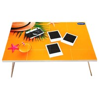 Kuchikoo Multi Purpose Foldable Bed Table, Orange