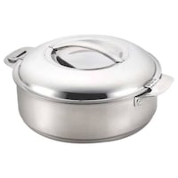 Picture of Borosil Stainless Steel Insulated Idli Server Serve Casserole, 1200 ml