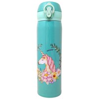 Le Delite Stainless Steel Unicorn Printed Thermos Bottle