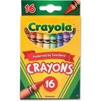 Crayola Preferred By Teachers  Crayons Box, Pack of 16pcs