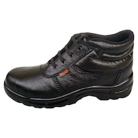 Picture of Fashion Safety Genuine Leather with Synthetic Collar Shoes, FSF 4402, UK 8