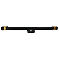 Picture of Leg Guard Rod for Royal Enfield Bikes, Black, Yellow Straps