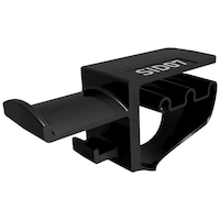 SID07 Multi-Organizer Desklip Clip-on Desk Hook, Minimal Black