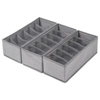 Picture of Double R Bags 6 Cell Collapsible Closet Storage Box, Pack of 3