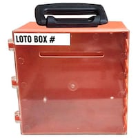 Picture of KRM Loto Dielectric Box for Group Lockout or Key Documentation