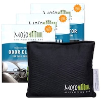 Moso Natural Air Purifying Bag, ‎MB8912-3PK, Black, 300 g, Pack of 3