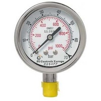 Instrume PI Controls UK Pressure Gauge, PG-63-R70-WF-SS
