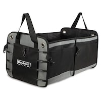 Double R Bags Multi-Compartments Collapsible Portable Car Storage Organizer