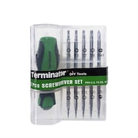 Terminator DIY Tools Screwdriver Set, 6 Pcs, TTSDS 326