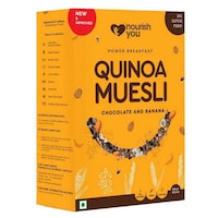 Picture of Nourish You Quinoa Muesli, Chocolate and Banana, 375gm