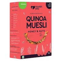 Picture of Nourish You Quinoa Muesli, Honey and Nuts, 375gm