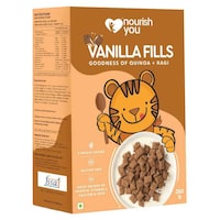 Nourish You Vanilla Fills with Quinoa and Ragi, 250gm