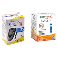 Picture of Dr. Morepen Health Blood Glucose Monitoring System With Test Strips, BG-03