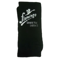 Picture of Flamingo Diabetic Care Socks for Men and Women, Black