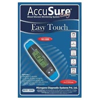 Picture of AccuSure Easy Touch Glucometer, Blue