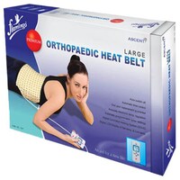 Picture of Flamingo Premium Orthopaedic Heat Belt Heating Pad, White, Large
