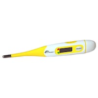 Picture of Dr. Morepen Digital Thermometer, MT-222, Yellow and White