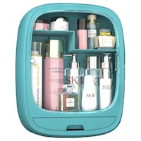 Picture of Hridaan Makeup Organizer With Clear Magnetic Lid Cover, Blue