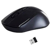 Sii 2.4 GHz Wireless Mouse With 1600DPI For Laptop And Desktop, Black