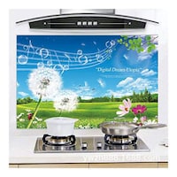 Picture of Hridaan Oil Proof Wall Stickers for Kitchen, Multicolour