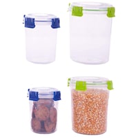 Picture of Hridaan Airtight Food Storage Containers, Transparent, Set of 4