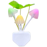 Hridaan Fancy Colour Changing Mushroom Night Lamp, Multicolour