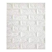 Picture of Hridaan Self-Adhesive 3D Wall Sticker, White, 77x70 cm